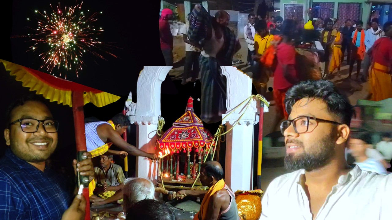 Bhagwan ka holi khel aur Jhula Darshan 🙏 | Gaon me Dhol ke saath Pada Yatra 🥁 | vlogs #vlog #funny