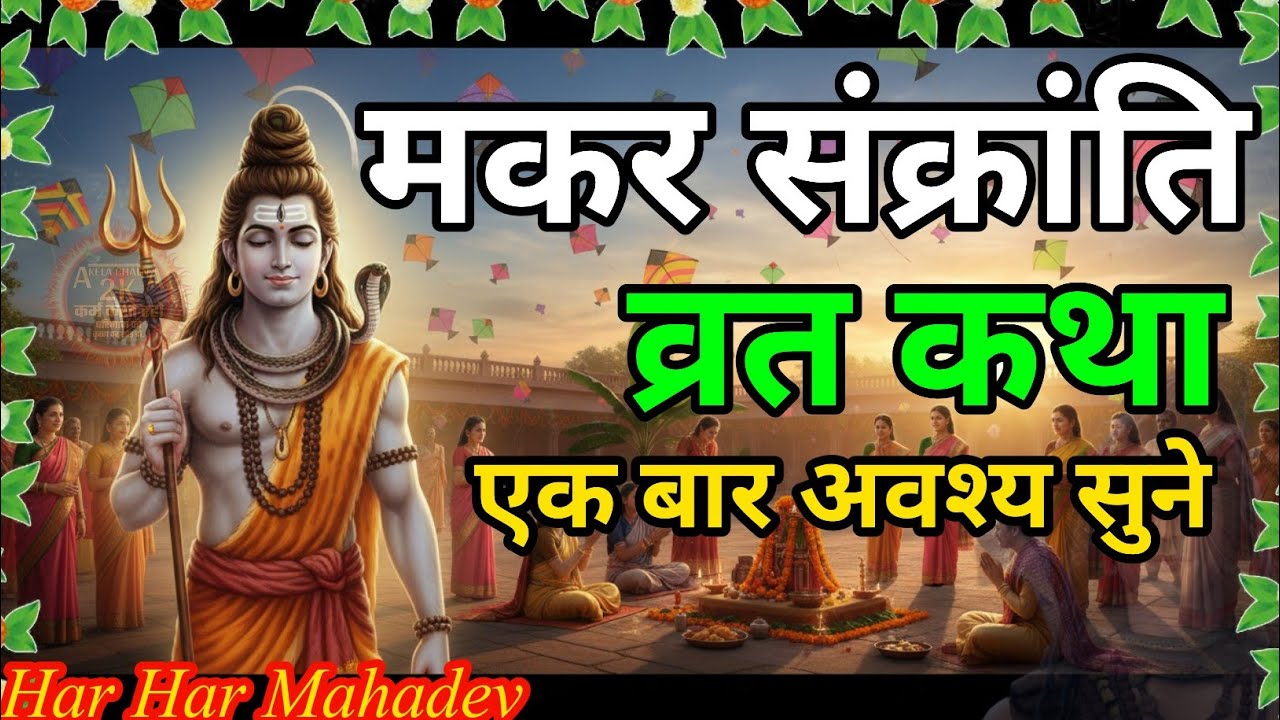 Makar Sankranti 2026 🌞 Mahadev Ke Ashirwad | Divine Blessings 🔱✨”
