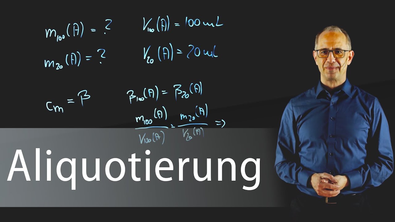 Aliquotierung