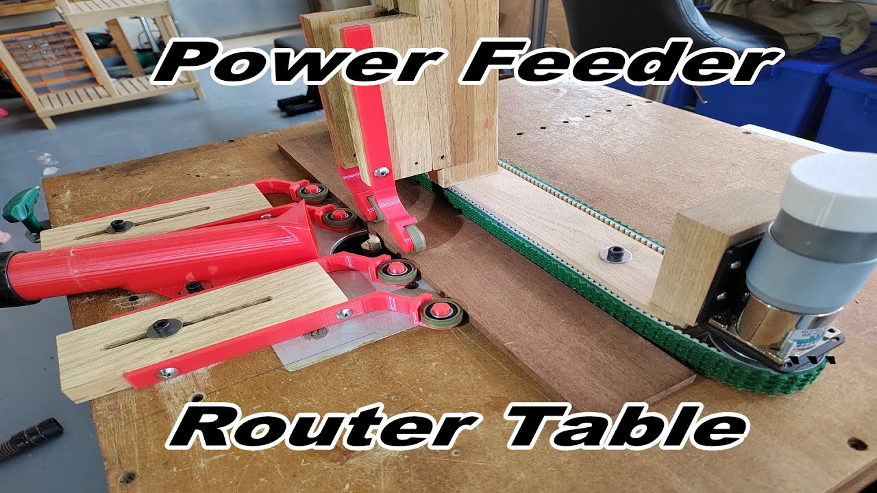 ShopMade Power Feeder, Router Table, American Made, Built in China