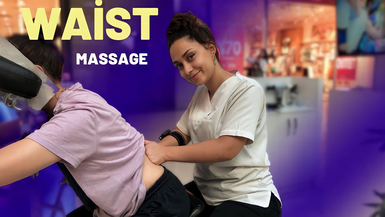 ASMR MASSAGE SEDEF - FEMALE MASSAGE (neck + waist + arm )