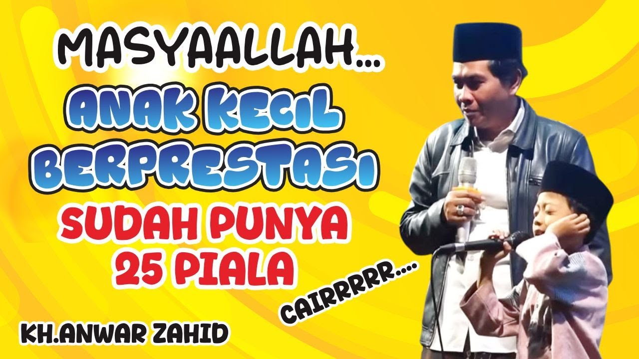 ANAK INI BIKIN ABAH ANZA KAGUM || MASIH KECIL SUDAH PUNYA BANYAK PIALA || SUARANYA BAGUS