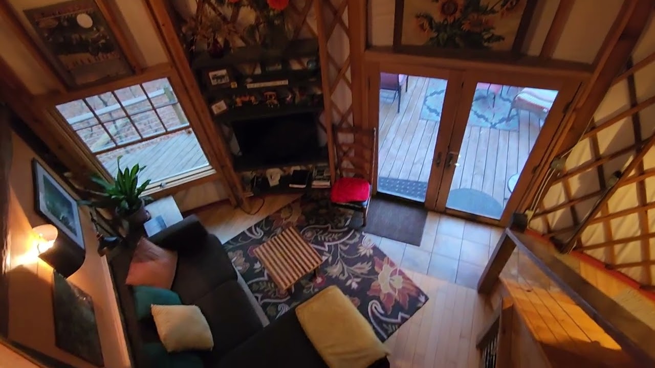 3/24: Virginian Yurt Airbnb