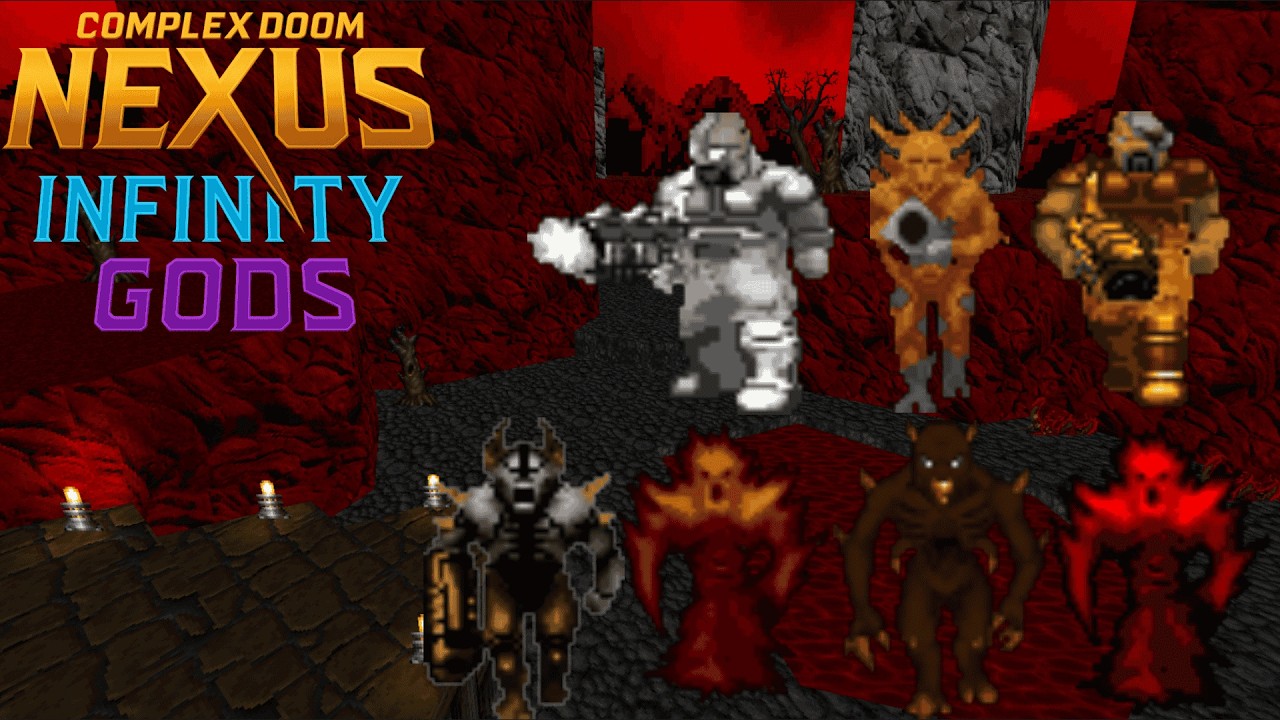 Complex Doom Nexus Infinity Gods (Beta) FreeDoom Phase 1 - E3M1 - E3M3