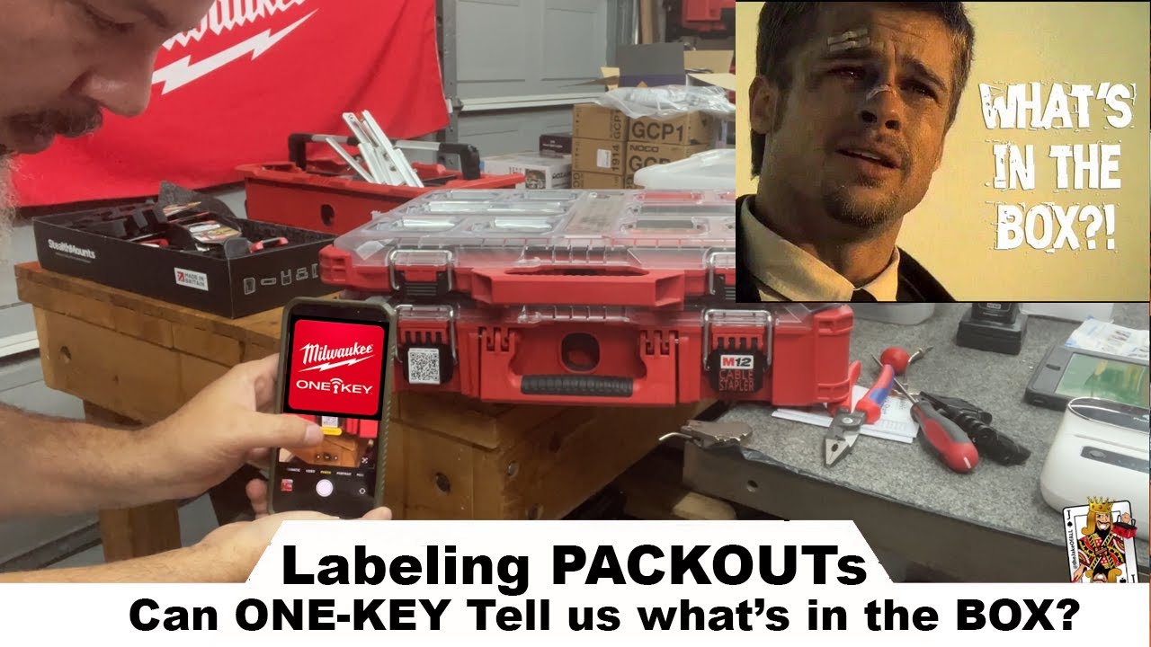 WHAT's in the BOX ? Why is the Milwaukee Tool One-Key App not already doing this for our PACKOUTs ?