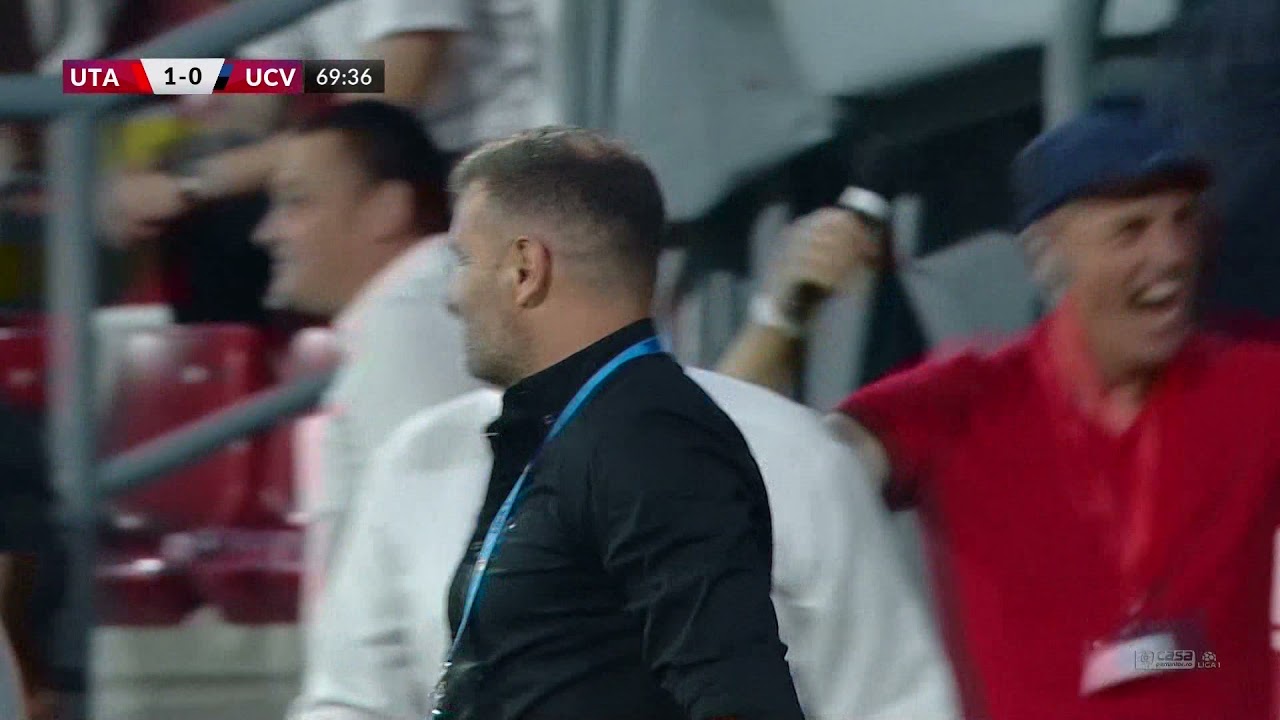 REZUMAT: UTA Arad - Universitatea Craiova 1-0. Gol superb şi ratări uriaşe