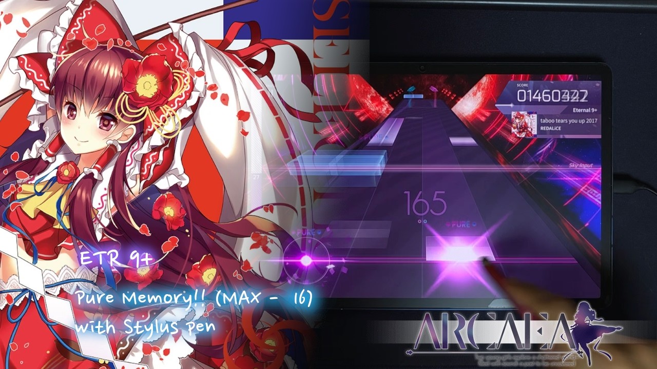 [ Arcaea ] taboo tears you up 2017 (Eternal 9+) Pure Memory (MAX - 31)