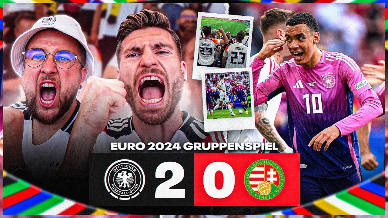 OHHH WIE IST DAS SCHÖN 😍 Deutschland vs Ungarn EM STADION VLOG ⚽