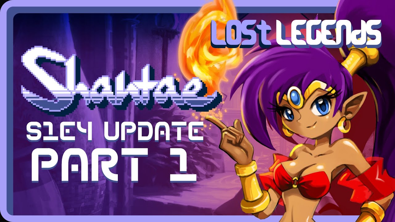 LOST LEGENDS UPDATE: Lost Shantae Contents has Surfaced (...just a year ago)
