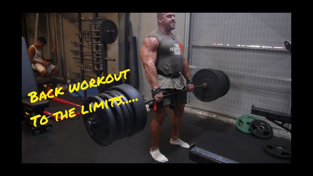 Προπόνηση Πλάτης στα όρια .....//Back workout to the limits//EP02S02