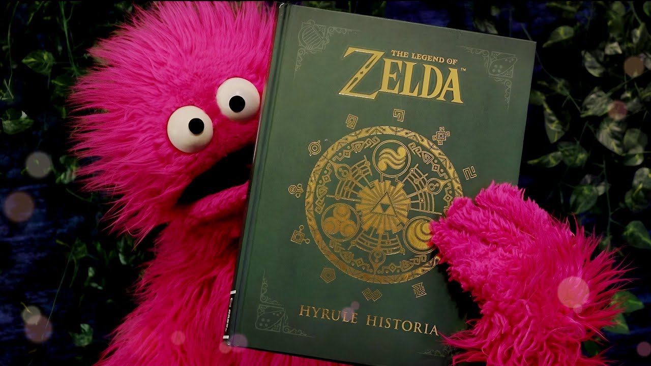 ASMR The Legend of Zelda: Hyrule Historia Book • Whispered