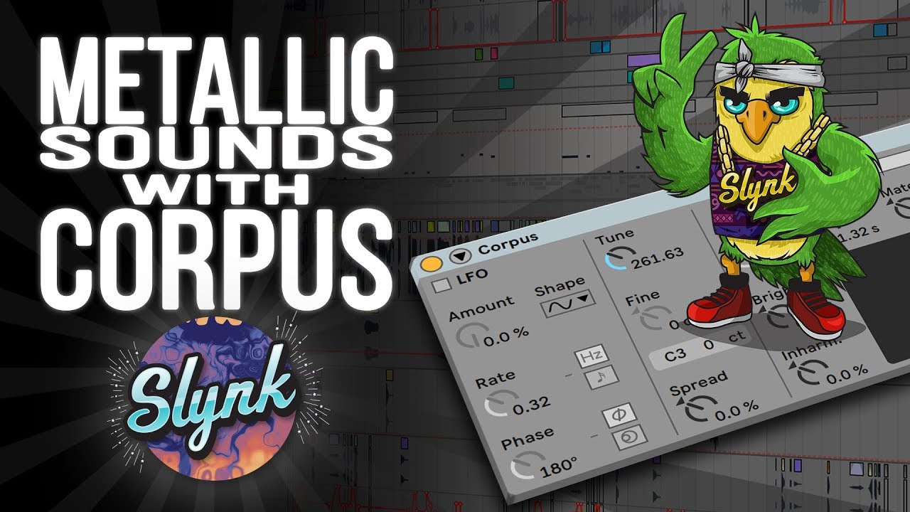 Ableton Tutorial: Making Metallic Bass Sounds with Harmor & Corpus (Sound Design)