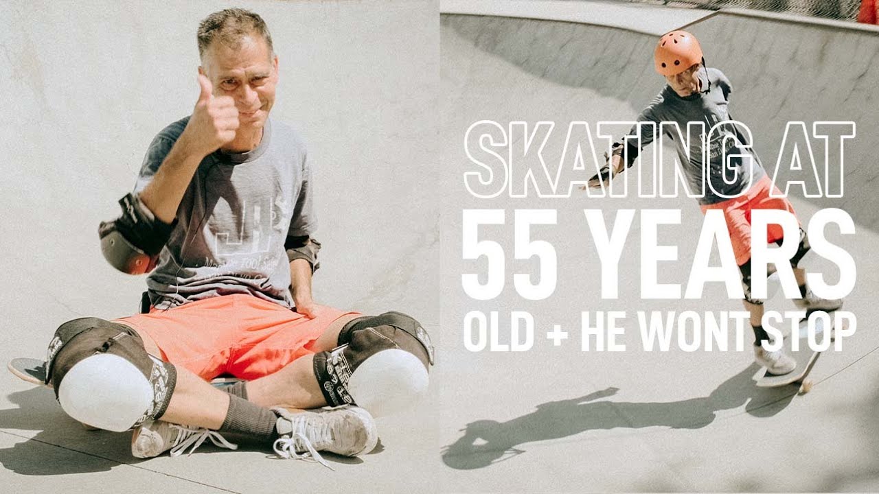 55 Year Old Skateboarding Professor