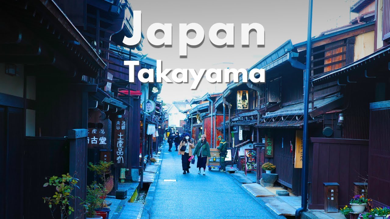 A Quiet Walk Through Takayama, Japan – Preserved Streets and Timeless Scenery