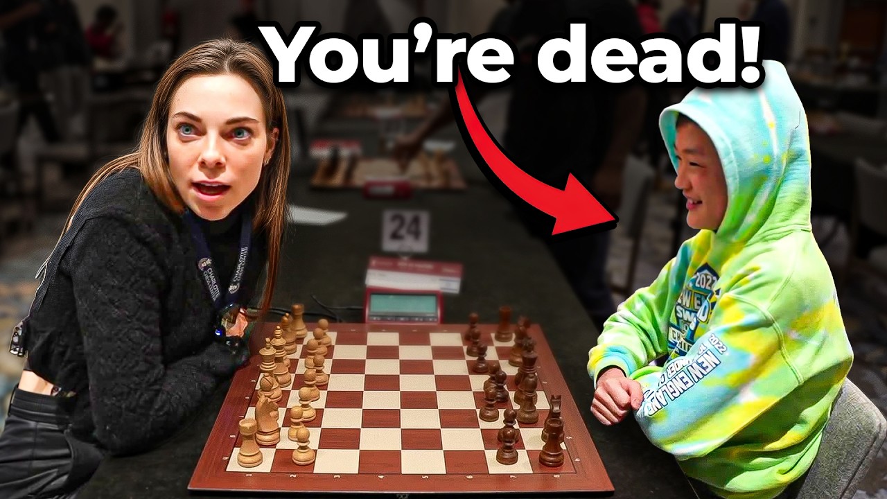 It took me 3 seconds to realize how STRONG this kid is at chess
