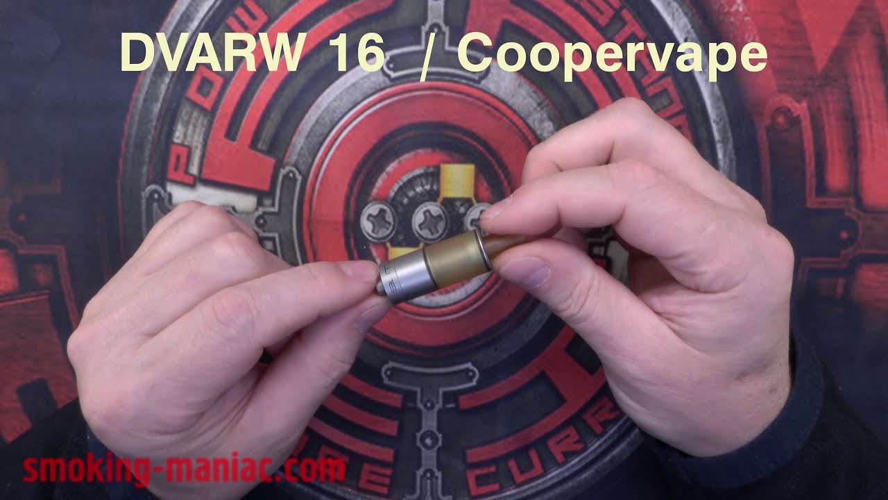 Ревю на изпарителя Dvarw 16 / Coopervape - 4К резолюция
