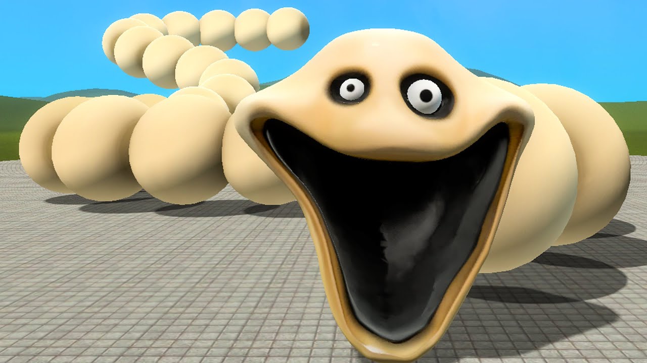 I FOUND ROBLOX HUNGRY WORM In Garry's Mod!