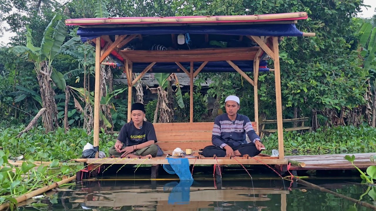 CAMP FISHING Ep.412 Sudah memasuki Zona bahaya area Cirata malah nyasar di pulau pasir Kunti
