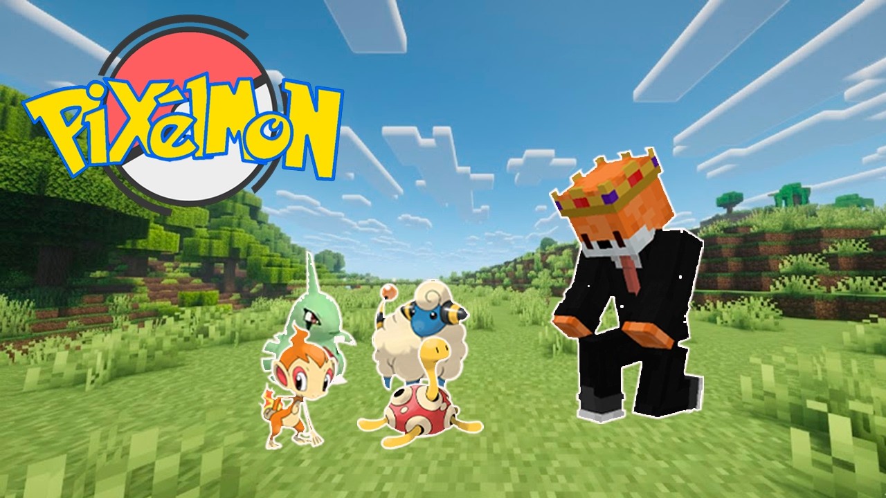 O começo da jornada no Pixelmon
