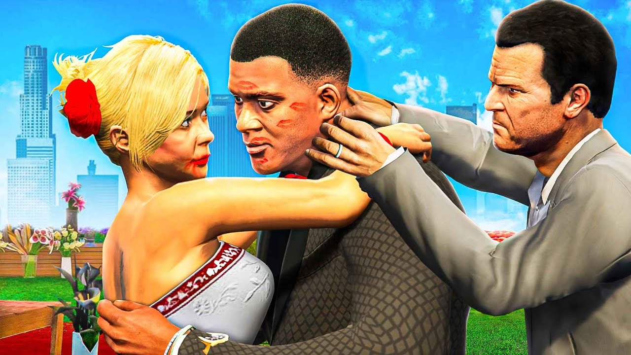 FRANKLIN Gets MARRIED To MICHAELS DAUGHTER In GTA 5