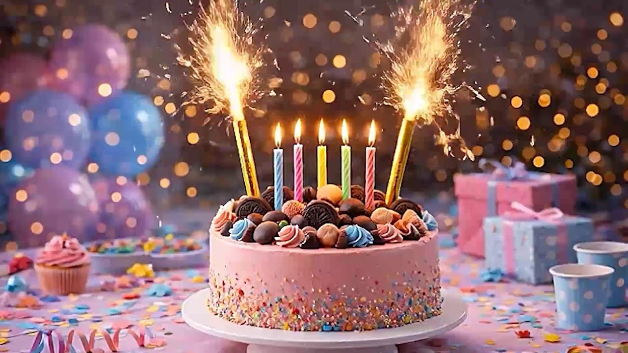 🎂 LIVE Birthday | Happy Birthday Live 24/7 | Animated Birthday Cake Candles 🎂