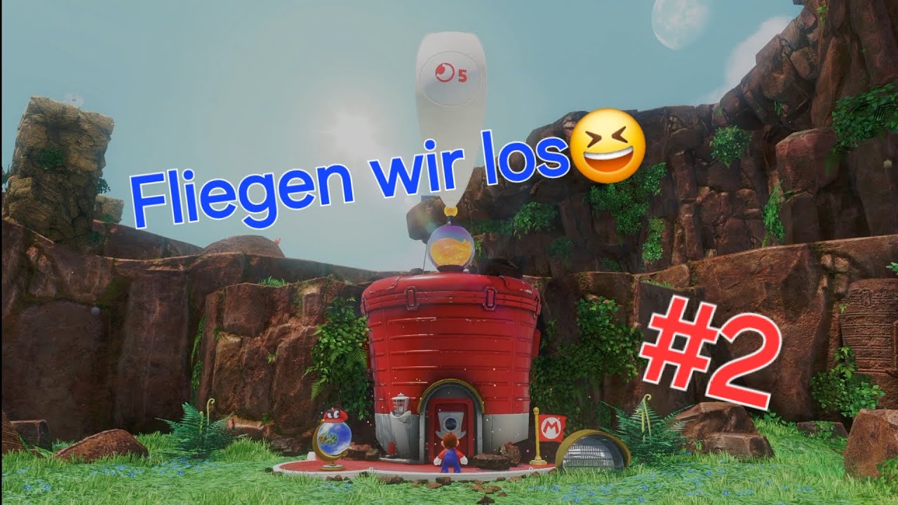 Die Odyssee ist bereit zum losfliegen 😁 | Super Mario Odyssee #2