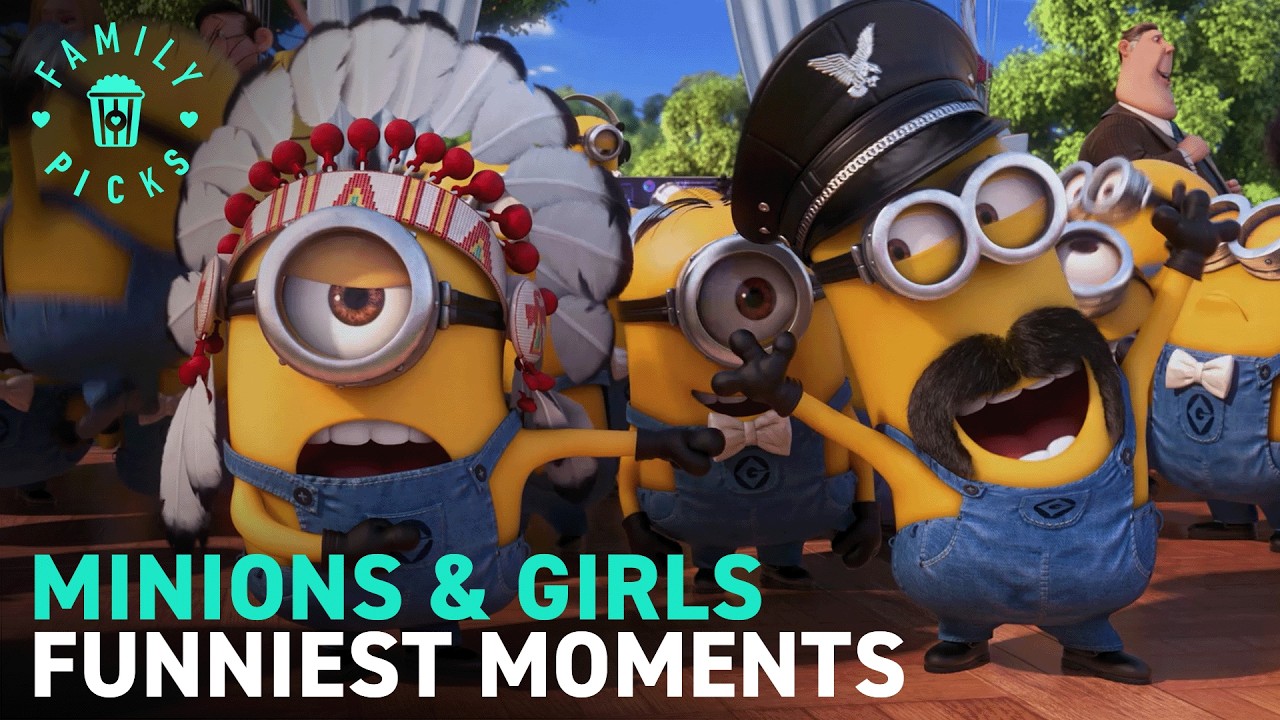 Minions Cause TOTAL Chaos For Gru & His Adopted Daughters | Despicable Me