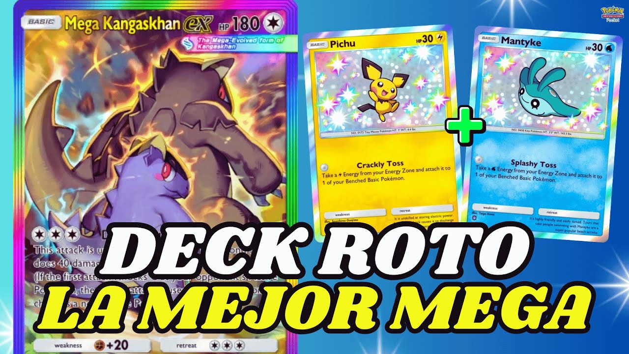 El NUEVO MEGA KANGASKHAN EX llegó para ROMPER el META en Pokémon Pocket