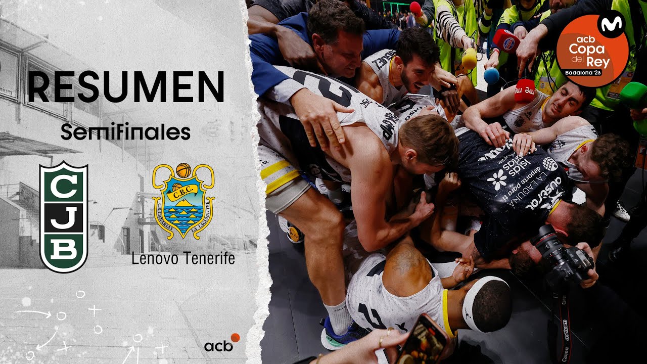 Joventut Badalona - Lenovo Tenerife (72-73) RESUMEN | Copa del Rey Badalona 2023