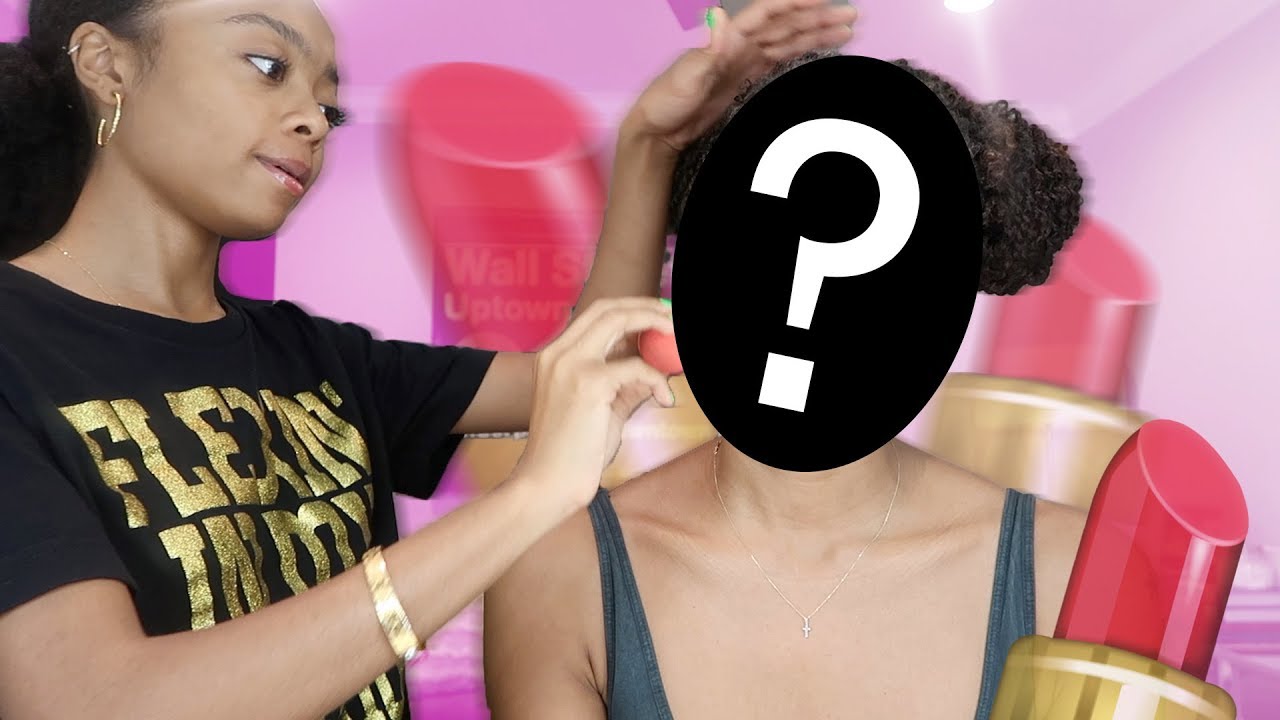 I DID MY MOM'S MAKEUP | SKAI JACKSON