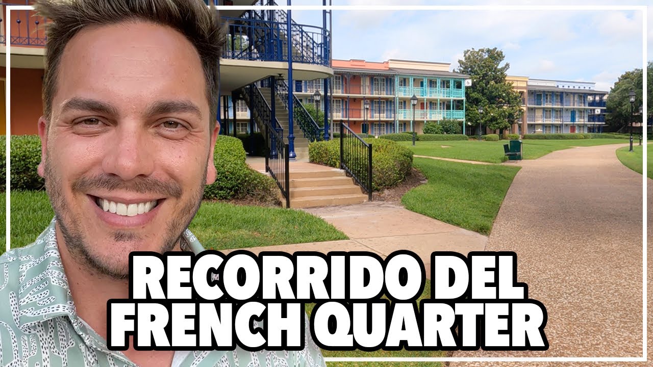 Tour completo y habitación del hotel Port Orleans French Quarter en Disney World | 7 en 7