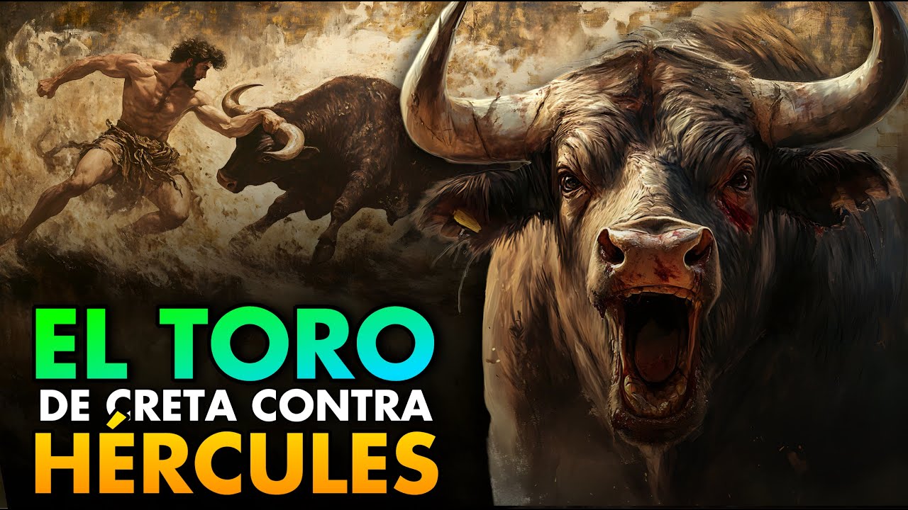 El TORO DE CRETA: La Bestia Divina que Desafi&oacute; a H&eacute;rcules (Mito Griego Explicado)