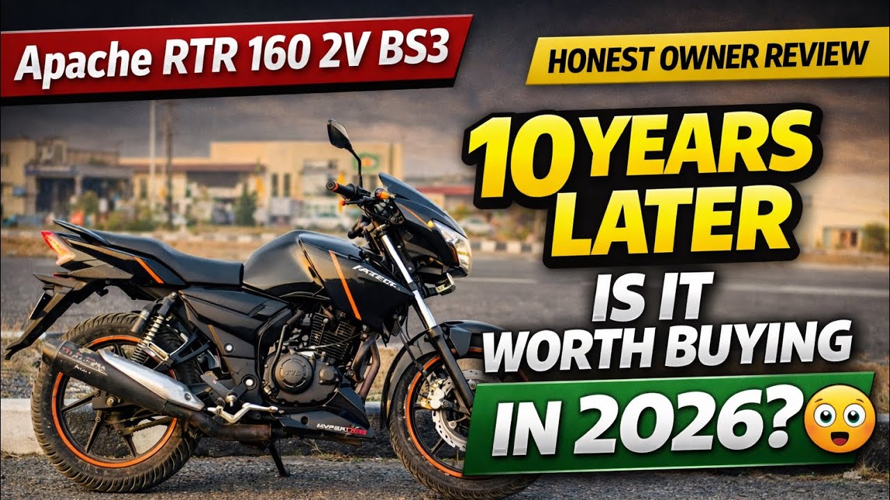 TVS Apache RTR 160 BS3 Ownership Review | 10 Years Later Honest Review