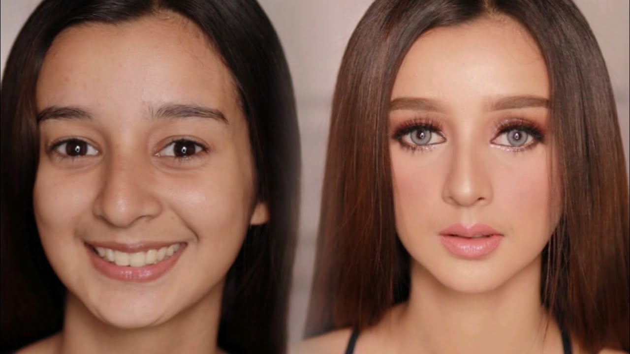 BARBIE DOLL LOOKING MAKEUP LOOK | Paul Unating