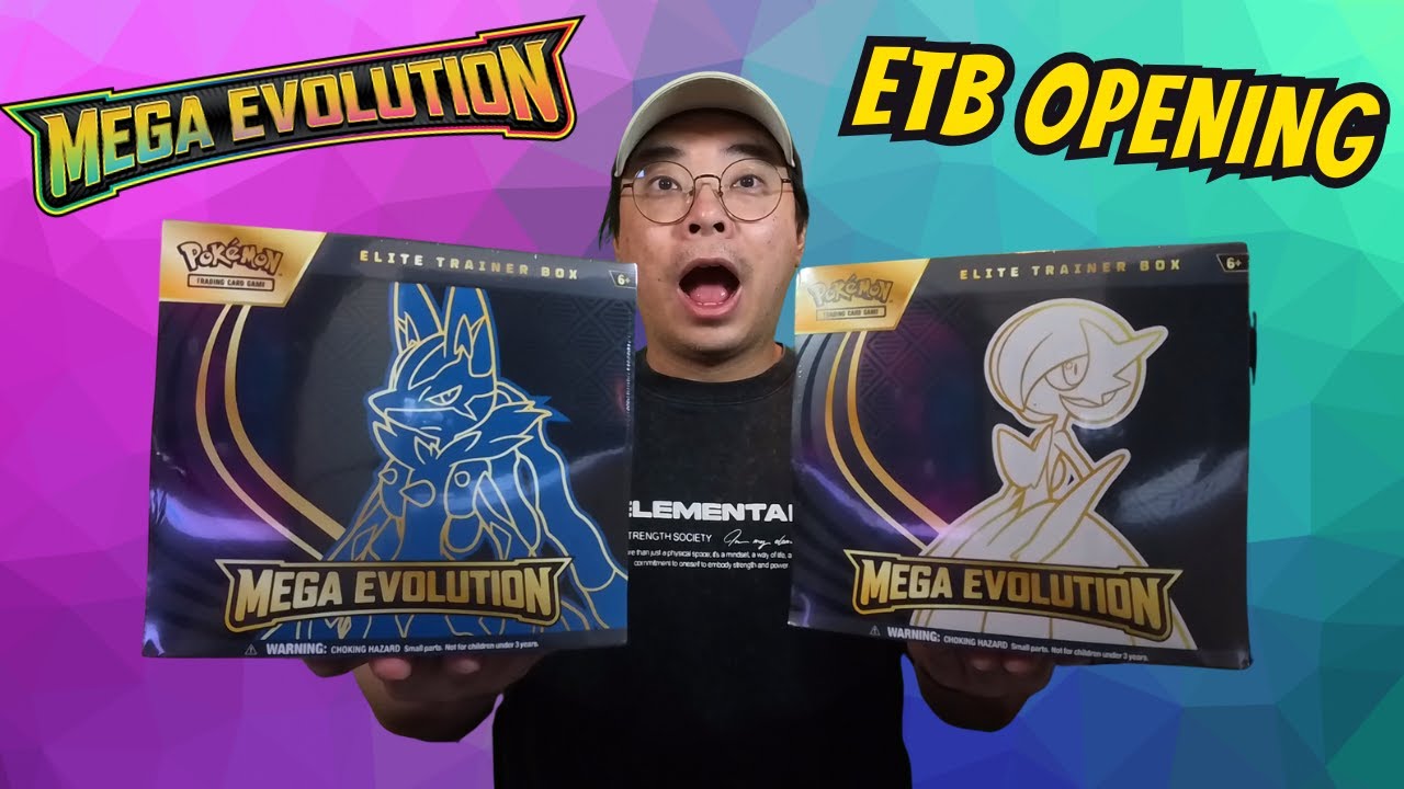 Pokemon Mega Evolution Pokemon Cards Are Here! ETB Unboxing!