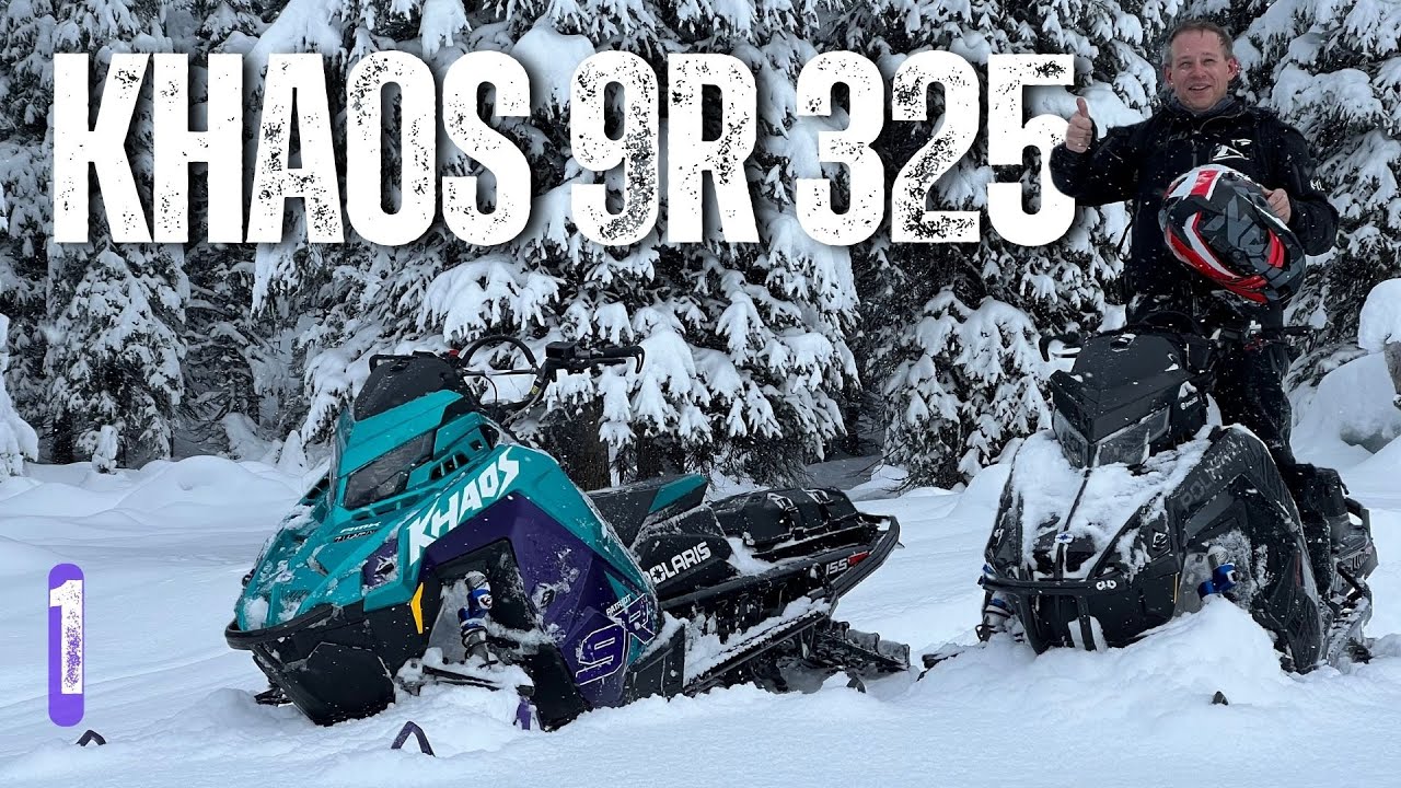 Is THIS is the BEST Mountain Sled EVER?  '24 Polaris Khaos 9R 155 x 325.