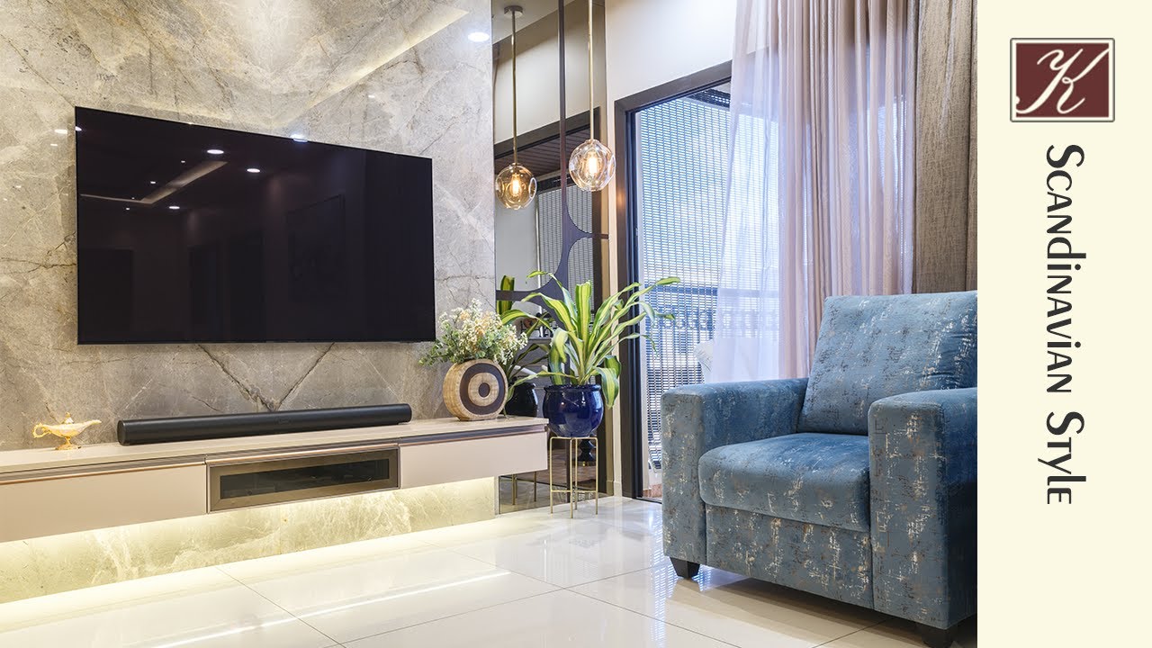 Scandinavian style by Krish Interiors in Bangalore