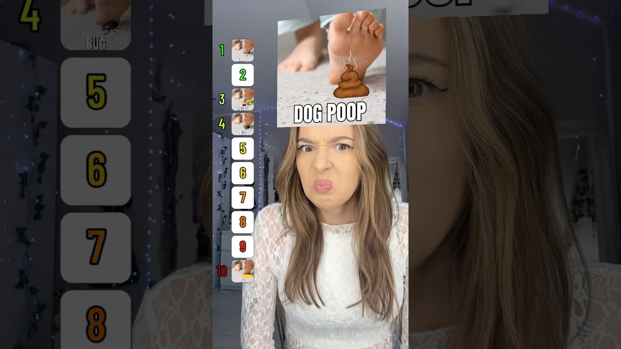 Ranking W CO WDEPNĘ gołą stopą 😭💀 #shortvideo