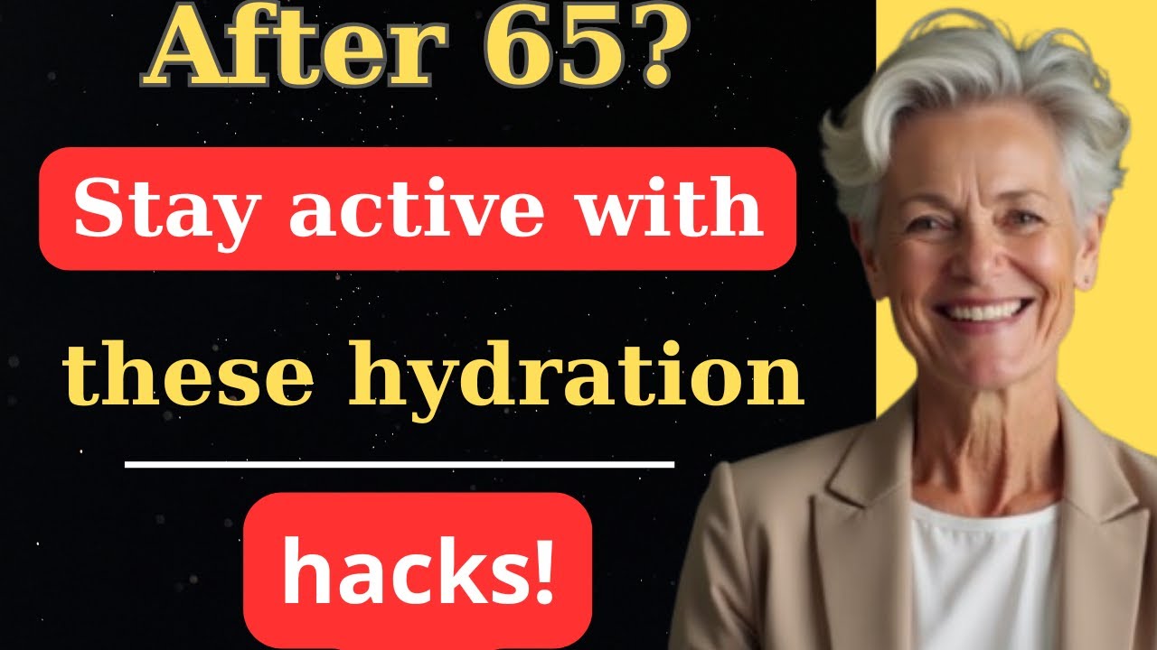 Senior Hydration Hacks to Stay Active After 65!