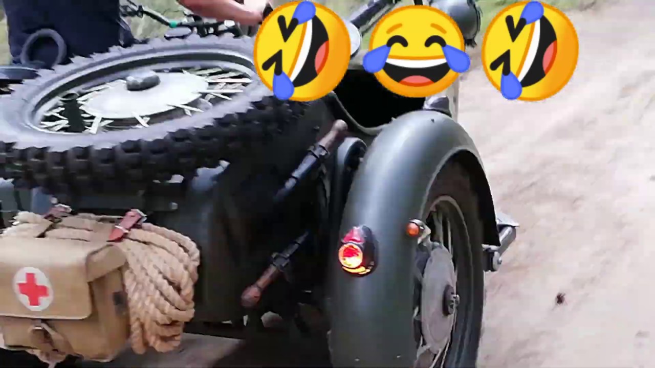 Szkoła jazdy motocyklem SOVIET, Dniepr Mt9 MW 750, Kaśka,