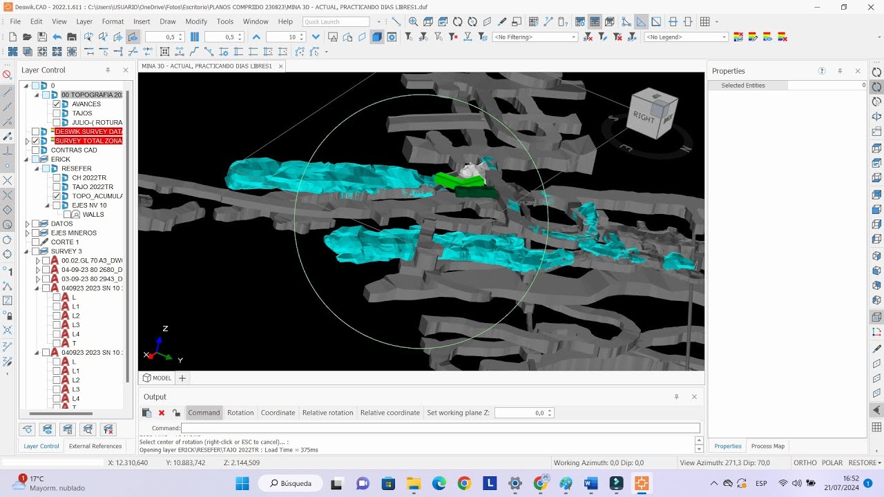 MODELAMIENTO CON DESWIK CAT Y STUDIO UGV 2 0 EN EL AÑO 2024