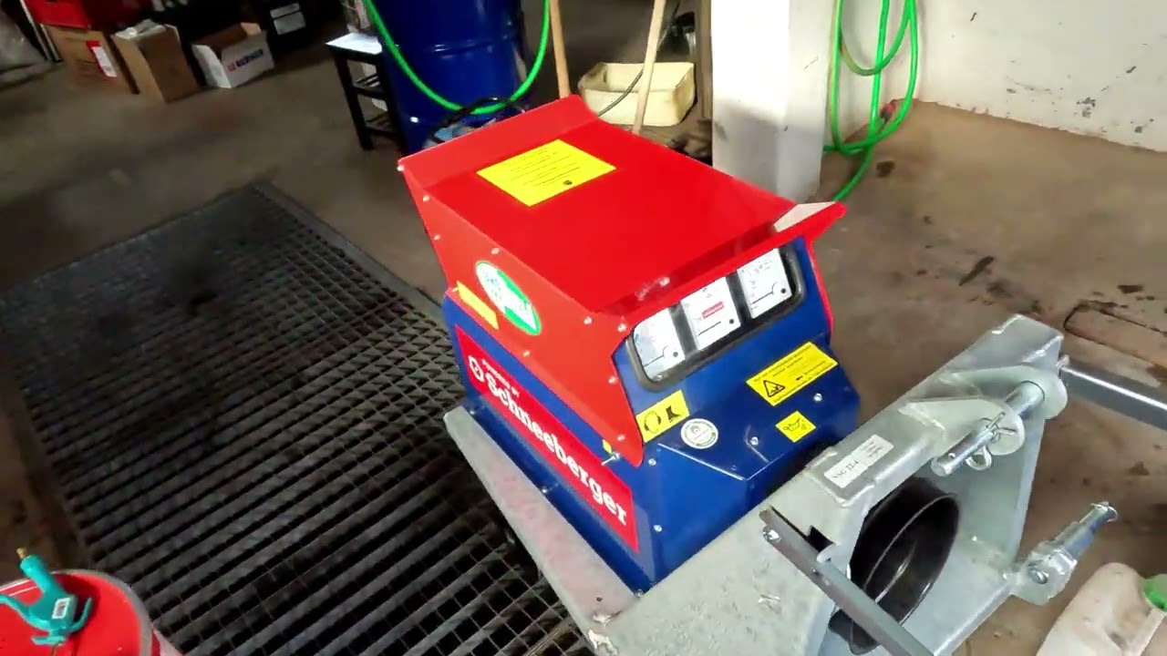Big Bag Träger und neuer Zapfwellengenerator Notstromaggregat