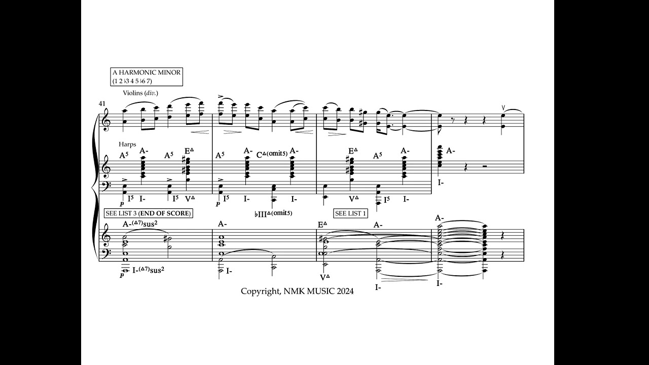 PEER GYNT: SOLVEIG'S SONG Score Reduction and Analysis