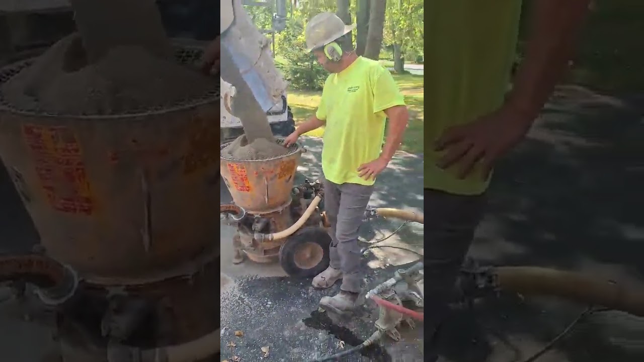 Reed Lova Gunite Preforming at Exceptional levels. #premiergunitellc #reedpumps #gunite #shotcrete