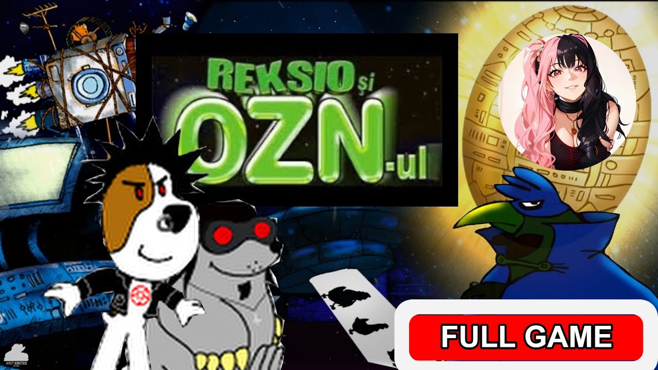 Reksio si OZN-ul - Gameplay Walkthrough FULL GAME No Commentary