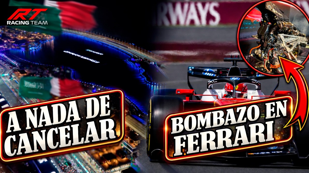 🚨 ¡BOMBAZO en FERRARI! 🔥 ALISTAN NUEVO MOTOR 🧐 A NADA de CANCELAR CARRERAS 🤔 F1