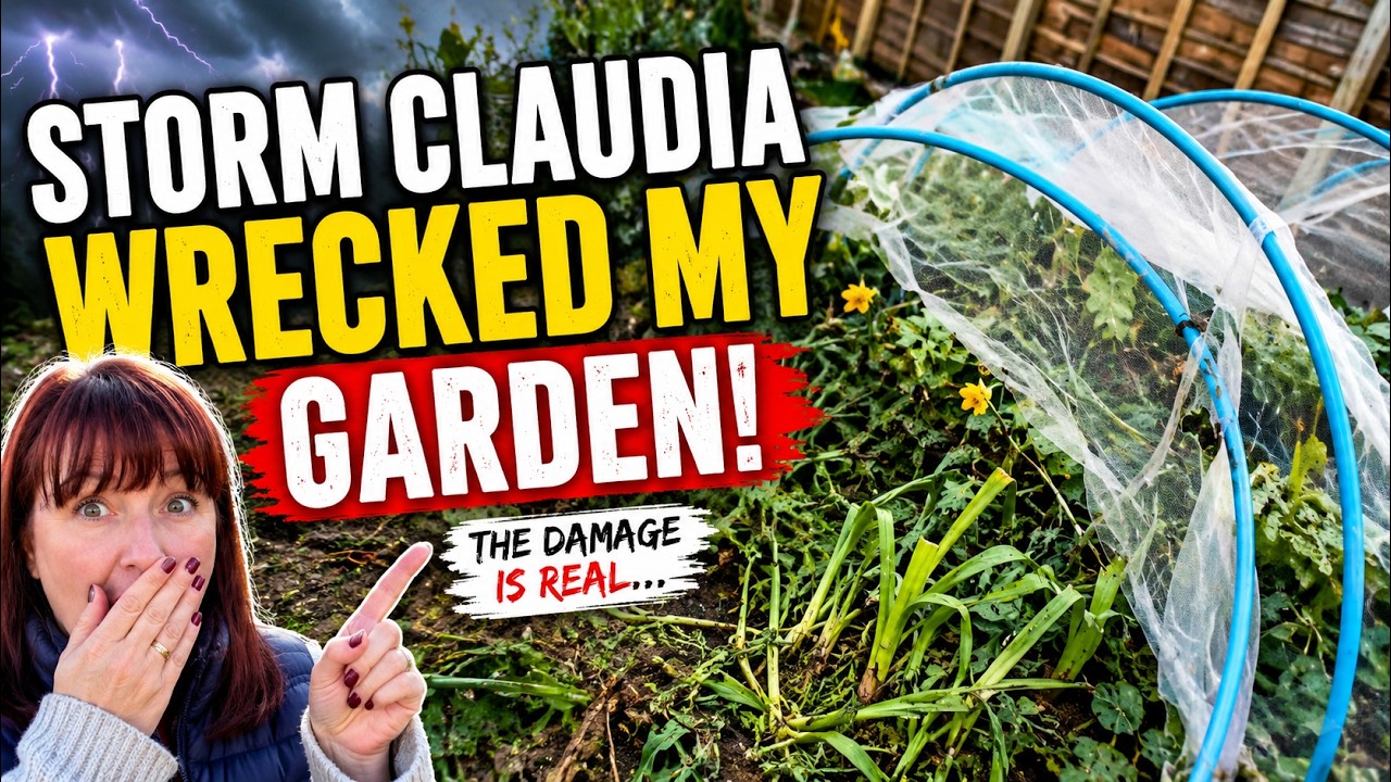 Storm Claudia Wrecked My Garden… Here’s How I Took It Back! UK Gardening 