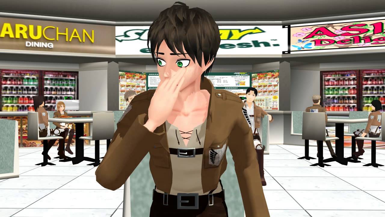 【MMD】Shingeki No Kyojin - Eren are you ok ?