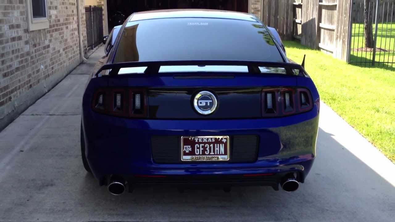 2013 Mustang GT/CS Deep Impact Blue Walk Around