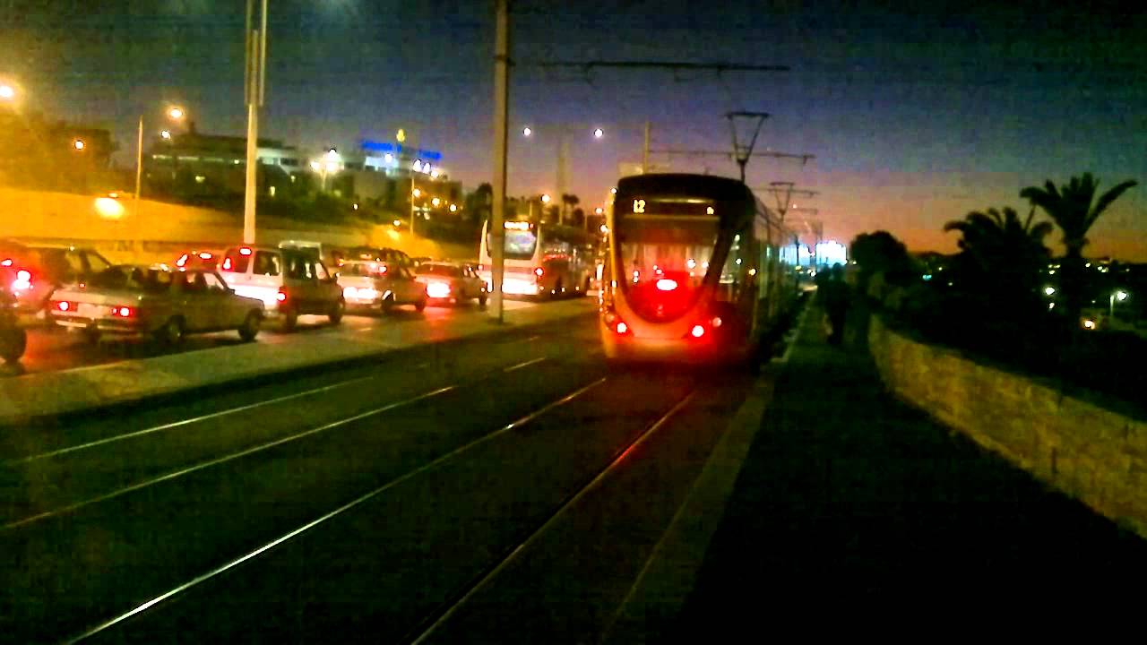 Tramway Rabat-Salé - Avenue de la falaise